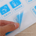 Anti-counterfeiting Adhesive PVC Label Foil Stickers